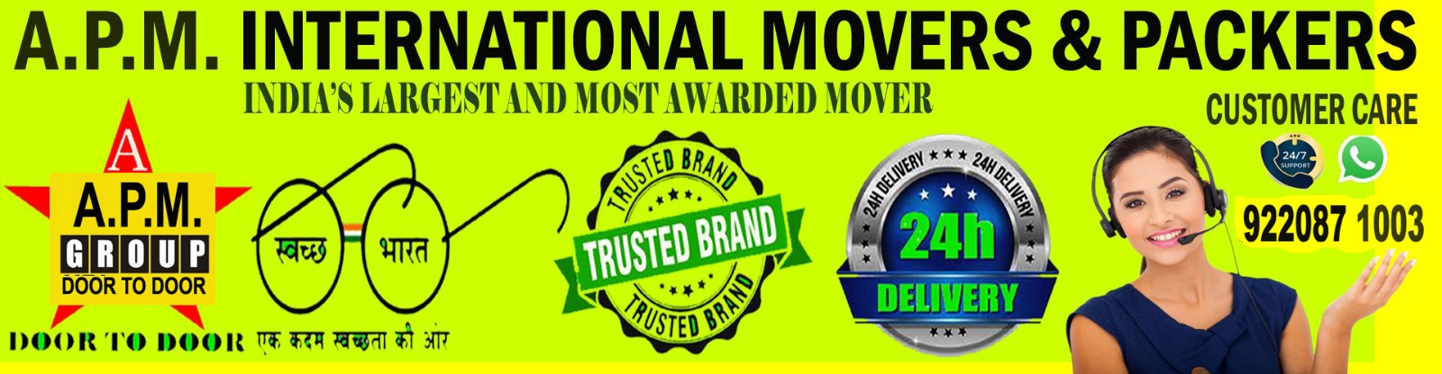APM International Movers And Packers in All India